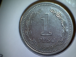 Argentine 1 Peso 1959 - Argentina