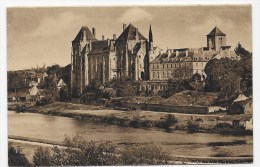 Delcampe - SOLESMES - N° 2 - L' ABBAYE ST PIERRE VUE DU COTEAU - Solesmes