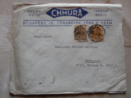 Hungary - Cover   CHMURA -tanszer Rádió - 1941     D129873 - Covers & Documents