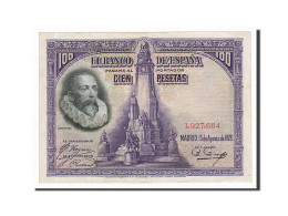 Billet, Espagne, 100 Pesetas, 1928, 1928-08-15, SUP - 100 Peseten