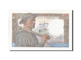 Billet, France, 10 Francs, 10 F 1941-1949 ''Mineur'', 1942, 1942-11-19, NEUF - 10 F 1941-1949 ''Mineur''