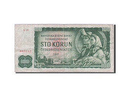 Billet, Tchécoslovaquie, 100 Korun, 1961, TB - Tchécoslovaquie