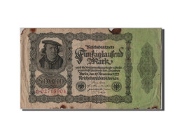 Billet, Allemagne, 50,000 Mark, 1922, 1922-11-19, B+ - 50.000 Mark