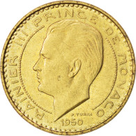 Monnaie, Monaco, 10 Francs, 1950, SUP+, Cupro-Aluminium, KM:E24, Gadoury:139 - 1949-1956 Alte Francs