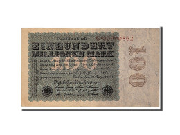 Billet, Allemagne, 100 Millionen Mark, 1923, KM:107a, TTB - 100 Miljoen Mark