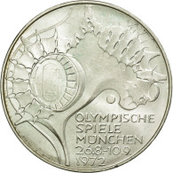 Monnaie, République Fédérale Allemande, 10 Mark, 1972, Stuttgart, SUP+ - Andere & Zonder Classificatie