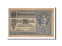 Billet, Allemagne, 5 Mark, 1917, 1923-08-01, TTB - 5 Mark