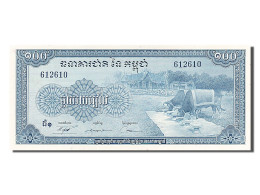 Delcampe - Billet, Cambodge, 100 Riels, 1956, NEUF - Cambodge
