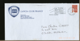 FRANCE  -  LANCIA CLUB FRANCE  -  NEUVES MAISONS   Acciaerie  -  Alti Forni - Brieven En Documenten