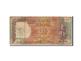 Billet, India, 10 Rupees, 1992, KM:88c, B - Indien