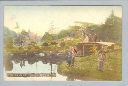 Delcampe - AK Asien Kobe 1915-08-12 Farbfoto Parkscene - Kobe