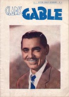 Rivista "Attori Dello Schermo. N. 4" Clark Gable. 1949 - Cinema