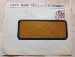 Hungary  Cover - HAZAI BANK  RT   - 1930  D129899 - Brieven En Documenten