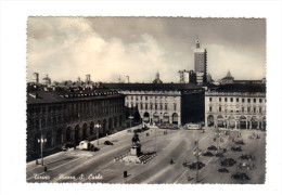 Italie: Torino, Turin, Piazza S. Carlo (15-1420) - Piazze
