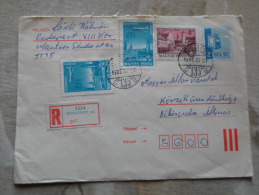 Hungary  Registered  Cover -  Stationery  - 1985 -Budapest   D129903 - Storia Postale