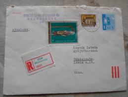 Hungary  Registered Cover -  Stationery  - 1980's   MEZÖBERÉNY    D129909 - Briefe U. Dokumente