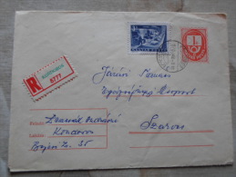 Hungary  Registered Cover -  Stationery  - 1970   KONDOROS    D129911 - Cartas & Documentos