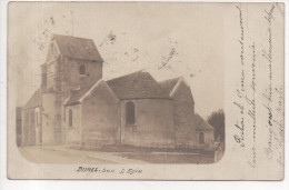 91.192/ BURES - Léglise (carte Photo) - Bures Sur Yvette