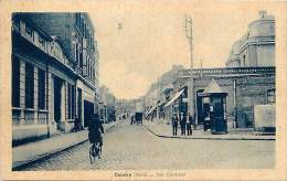 Delcampe - Depts Divers- Nord - Ref BB119 -  Caudry - Rue Gambetta - Banque - Theme Banques - Kiosque - Carte Bon Etat - - Caudry