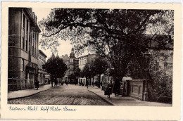 GÜSTROW Mecklenburg Adolf Hitler Strasse Belebt 27.8.1936 Gelaufen - Güstrow