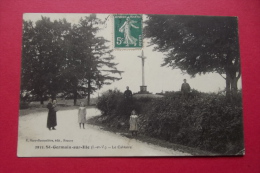 Delcampe - Cp St Germain Sur Ille Le Calvaire - Saint-Germain-sur-Ille