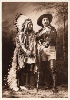 Delcampe - 16980- NATIVE AMERICANS, SITTING BULL AND BUFFALO BILL - Indianer