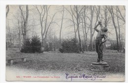 Delcampe - (RECTO / VERSO) WASSY - N° 3731 - LES PROMENADES - LA STATUE - BEAU CACHET - Wassy