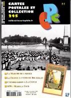 Delcampe - Revue - CPC N° 245 - Marche De L'armée - France à L'expo De Bruxelles - L'André Lebon à La Ciotat - 1870 : Mars La Tour - Französisch