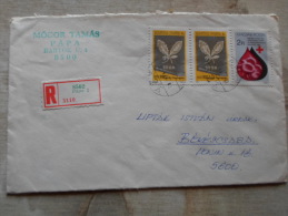Hungary  Registered Cover - Pápa  1982  D129927 - Briefe U. Dokumente