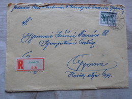Hungary  Registered Cover - ENDRÖD  -GYOMA  - 1960   D129928 - Briefe U. Dokumente
