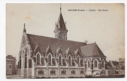 Delcampe - (RECTO / VERSO) BAPAUME EN 1937 - L' EGLISE - BEAU CACHET - Bapaume