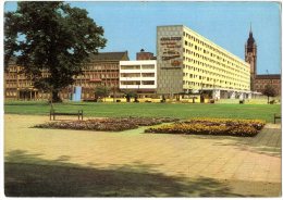 Delcampe - ALLEMAGNE DESSAU BLICK ZUR WILHELM PIECK STRABE SCHEIBE NORD - Dessau
