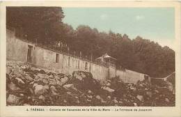 Delcampe - Depts Div -finistere -ref AA388- Treboul - Colonie De Vacances De La Ville Du Mans - La Terrasse De Josanom - - Tréboul