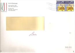 69746) Olanda Lettera Con  2 X 0,59€  Van Gogh Quadro  Zwijndrecht  Il 9/4/2003 - Lettres & Documents