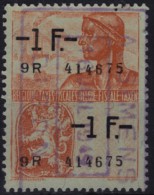 BELGIUM - Revenue STAMP - USED - 1 F. - Stamps