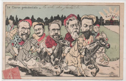 Delcampe - LION - Politique - Satirique - La Course Présidentielle - Fallières, Combes ...   (12) - Lion