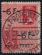 BELGIUM - Revenue STAMP - USED - 6 F. - Stamps