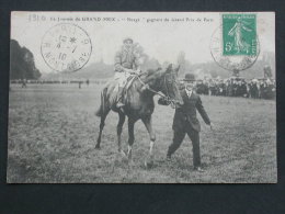 Delcampe - Ref3918 JU CPA Journée Du Grand Prix "Nuage" Gagnant Du Grand Prix - Cheval De Course Hippisme Jocker - 1910 - Reitsport
