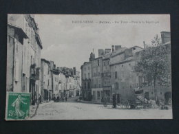 Delcampe - Ref3919 JU CPA Animée De Bellac (Limousin) - Rue Thiers Place De La République - Restaurant Tailleur 1910 - Bellac
