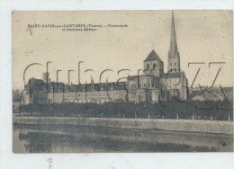 Delcampe - Saint-Savin (Vienne)  :L'Abbaye De Saint-Savin-sur-Gartempe´ En 1910   PF. - Saint Savin