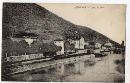 Delcampe - " ANDANCE - Quai Du Port " Ed Latapy - Serrières