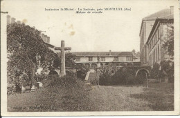 Delcampe - CPA MONTLUEL 01, "La Saulsaie" - Institution St-Michel - Maison De Retraite  (1935) - Montluel