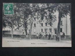 Delcampe - Ref3922 JU CPA Animée De Bellac (Limousin) - La Gendarmerie - Edit. Du Bazar Universel - 1909 - Polizei - Gendarmerie