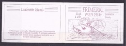 Iceland1987: Michel MH 1mnh** - Booklets