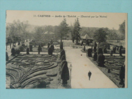 Delcampe - CASTRES - Le Jardin De L'évêché , Dessiné Par LENOTRE - Castres