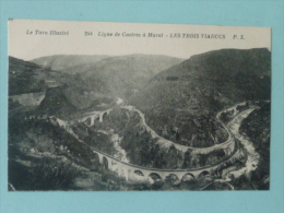 Delcampe - Ligne De CASTRES à MURAT, Les Trois Viaducs - Castres