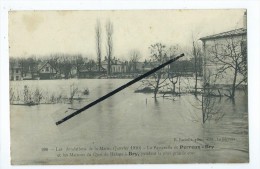 Delcampe - CPA - Rue De La Marne à Bry Sur Marne-Un Radeau Improvisé Pour échapper Au Danger Des Maisons Envahies Par L´eau - Bry Sur Marne