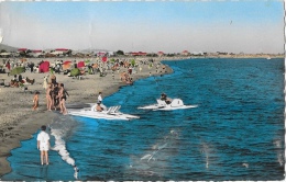 Delcampe - Grau D'Agde (Hérault) - La Plage - Edition S.E.P.T. - Carte Dentelée Petit Format, Colorée - Agde