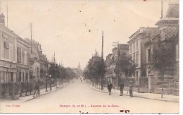 Delcampe - NANGIS - Avenue De La Gare - Nangis