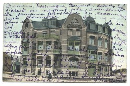 Delcampe - CPA - WESTENDE - Groupe De Villas - Couleur 1908 - Aqua Photo - Cachet D'été Westende Bains  // - Westende